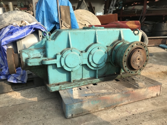 ขายหัวเกียร์ทดรอบขนาดใหญ่ชนมอเตอร์ประมาณ 40HP. ขึ้นไป Carl bockwold อัตราทด 1:35 สภาพสวย หมุนนิ่ม พร้อมใช้งาน