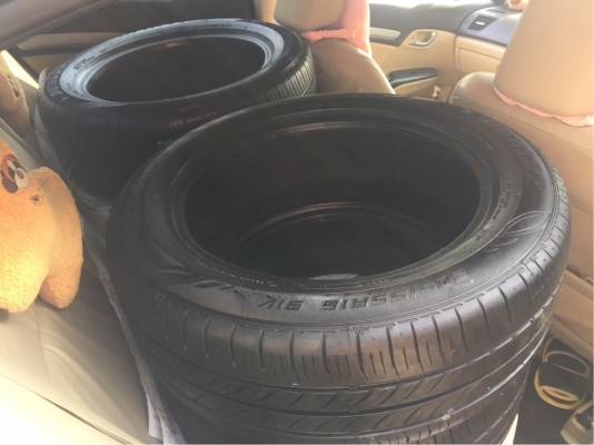 ยาง Dunlop 205 55 16 ปี17 ดอกเต็ม เนื้อนิ่มๆ ใช้ยาว ราคาไม่แพง ยาง Dunlop 205 55 16 ปี17 ดอกเต็ม เนื้อนิ่มๆ ใช้ยาว ราคาไม่แพง