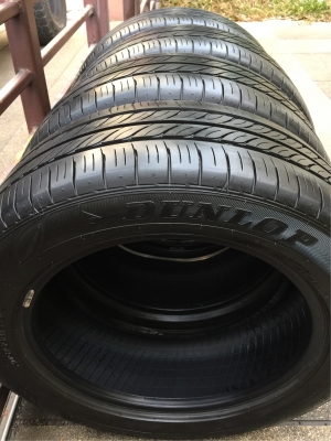 ยาง Dunlop 205 55 16 ปี17 ดอกเต็ม เนื้อนิ่มๆ ใช้ยาว ราคาไม่แพง ยาง Dunlop 205 55 16 ปี17 ดอกเต็ม เนื้อนิ่มๆ ใช้ยาว ราคาไม่แพง