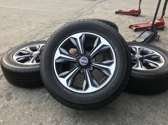 ล้อ isuzu 1.9 ขอบ 18พร้อมยางป้ายแดง ปี17