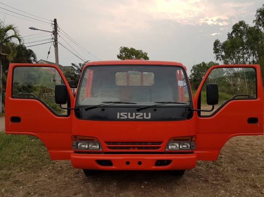 ขายรถยนต์ ISUZU รุ่น NPR66LX5 4 ตัน 6 ล้อ (สีส้ม) (มีแอร์)