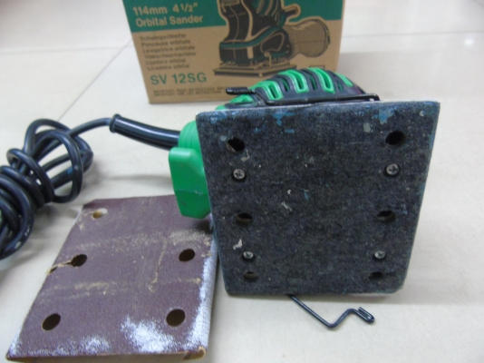 เครื่องขัดกระดาษทรายแบบสั่น Hitachi SV 12SG ของแท้ สภาพใหม่