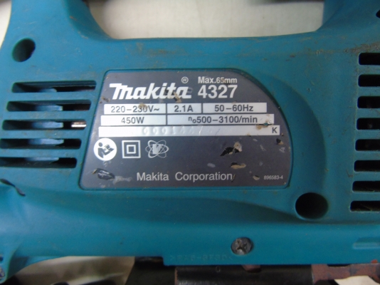 จิ๊กซอว์ ปรับรอบได้ MAKITA มากีต้าร์ ของแท้ รุ่น 4327 450 W. สภาพดี พร้อมใช้งาน
