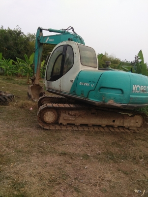 ขายด่วนแม็คโครKOBELCO SK120MART5 โซ่ช่วงล่างพร้อมใช้งาน เครื่องปั้มดี ไฟฟ้าสมบูรณ์ สนใจสอบถาม0883223272.