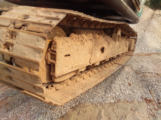 ขายด่วนแม็คโครKOBELCO SK120MART5 โซ่ช่วงล่างพร้อมใช้งาน เครื่องปั้มดี ไฟฟ้าสมบูรณ์ สนใจสอบถาม0883223272.