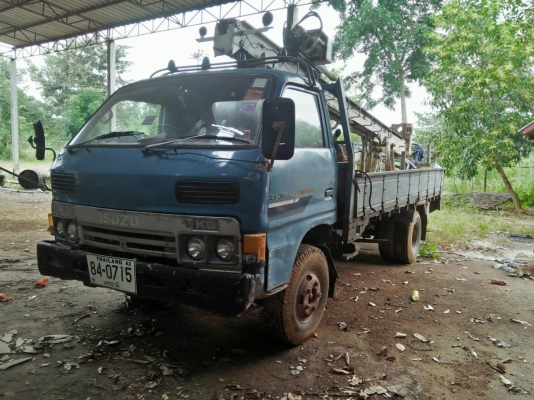 ขายด่วนรถเจาะบ่อบาดาบระบบออโตมีหัวเบิดหินสภาพดีมากๆๆ