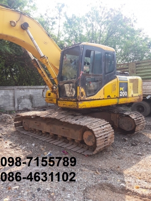 ขาย!! >>> Komatsu Pc200 รุ่น 7 รถใช้งานได้ ราคา 790,000 บาท <<< เบอร์ติดต่อ 098-7155789 086-4631102