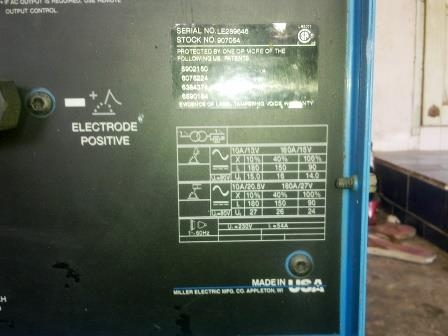ขายเครื่องเชื่อม Tig AC/DC " Miller " ขายเครื่องเชื่อม Tig AC/DC " Miller "