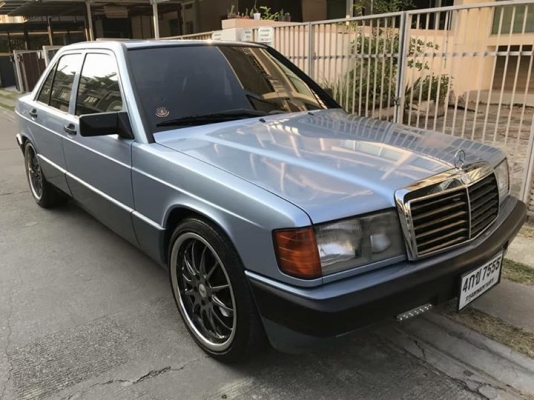 Benz 190e ปี93 เกียร์ออโต้ แก๊สหัวฉีด