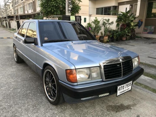 Benz 190e ปี93 เกียร์ออโต้ แก๊สหัวฉีด