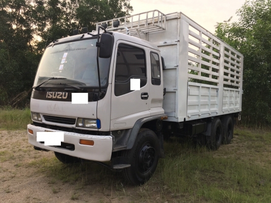 ขาย 10ล้อรั้ว 2เพลา isuzu deca ปี 45 เครื่อง 195 แรง