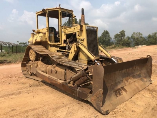ขาย 580,000 บาท CATTERPILAR D5H เครื่อง (วางใหม่ 12 Z-145 แรง ไดเร็ก) ดี เกียร์ตัด. ระบบไฮโดลิกพร้อม โช่หนา แผ่นสวย เอกสารชื้อขาย  รถอยู่ จ.ปราจีนบุรี โทร&amp;ไอดีไลน์ 0610710295