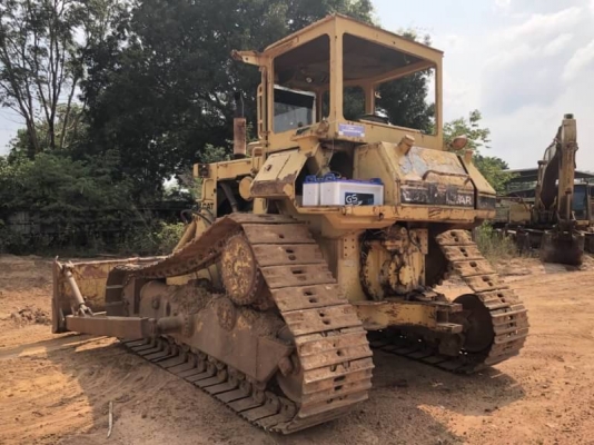 ขาย 580,000 บาท CATTERPILAR D5H เครื่อง (วางใหม่ 12 Z-145 แรง ไดเร็ก) ดี เกียร์ตัด. ระบบไฮโดลิกพร้อม โช่หนา แผ่นสวย เอกสารชื้อขาย  รถอยู่ จ.ปราจีนบุรี โทร&amp;ไอดีไลน์ 0610710295