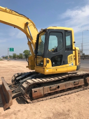 ขายรถแบคโฮ KOMATSU PC128US-8 ปี 2009 ใบมีดดัน รถนอกนำเข้าเองจากญี่ปุ่น สภาพสวยพร้อมใช้ มีVDOการทำงานครับ