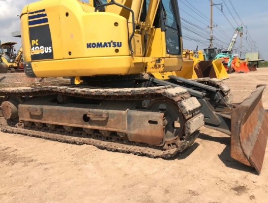 ขายรถแบคโฮ KOMATSU PC128US-8 ปี 2009 ใบมีดดัน รถนอกนำเข้าเองจากญี่ปุ่น สภาพสวยพร้อมใช้ มีVDOการทำงานครับ