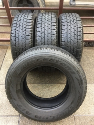 ยาง Bridgestone 265 65 17 ปี16 ดอกเต็ม ไม่มีปะ ใช้ยาว ราคาไม่แพง ยาง Bridgestone 265 65 17 ปี16 ดอกเต็ม ไม่มีปะ ใช้ยาว ราคาไม่แพง