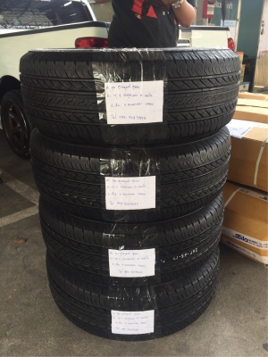 ยาง Bridgestone 265 65 17 สิ้นปี16 ดอกเต็ม ไม่มีปะ เนื้อนิ่มๆ ใช้ยาว ราคาไม่แพง