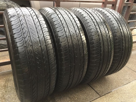 ยาง Bridgestone 265 65 17 สิ้นปี16 ดอกเต็ม ไม่มีปะ เนื้อนิ่มๆ ใช้ยาว ราคาไม่แพง ยาง Bridgestone 265 65 17 สิ้นปี16 ดอกเต็ม ไม่มีปะ เนื้อนิ่มๆ ใช้ยาว ราคาไม่แพง