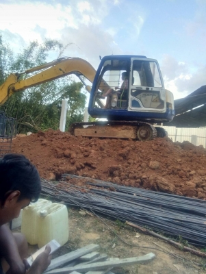 Kobelco sk60 มาร์คทรี รถใช้งานปกติ เครื่องดี ปั้มดี ไม่โหลด พร้อมใช้งาน ยังใช้งานอยู่ เอกสารอินวอย ร