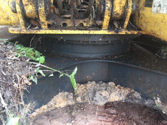 ขายรถแบคโฮ KOMATSU PC120-8เครื่อง97แรงม้าปี56สวยเดิม สนใจโทร 081-970-1072