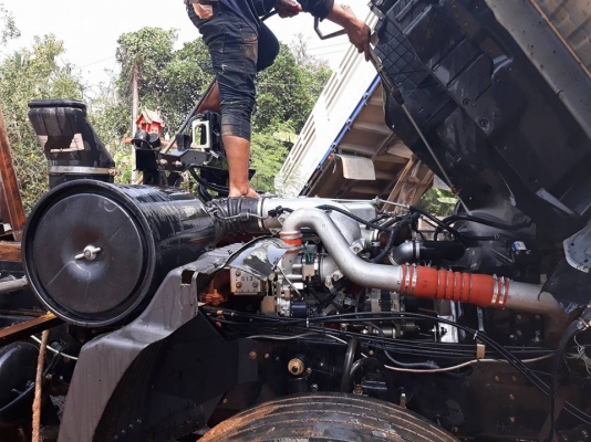 Hino 344 ปี 56 แม่เดี่ยวดัมพ์สามมิตร มีระบบลากพ่วง เดิมๆ พร้อมใช้งานค่ะ Hino 344 ปี 56 แม่เดี่ยวดัมพ์สามมิตร มีระบบลากพ่วง เดิมๆ พร้อมใช้งานค่ะ