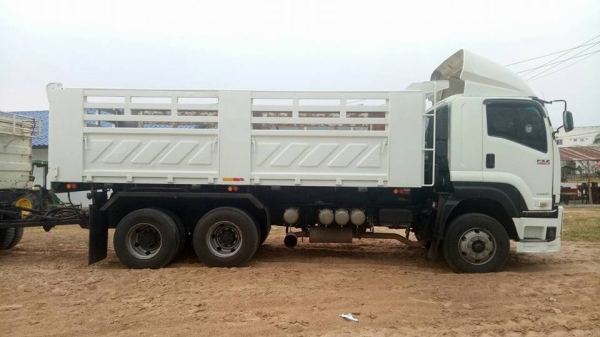 ISUZU DECA360 ปี 53 แม่ลูกดัมพ์สามมิตรแท้ ลูก 2 เพลา สวยเดิมสดมากๆ พร้อมใช้งาน