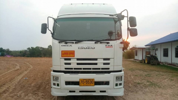 ISUZU DECA360 ปี 53 แม่ลูกดัมพ์สามมิตรแท้ ลูก 2 เพลา สวยเดิมสดมากๆ พร้อมใช้งาน