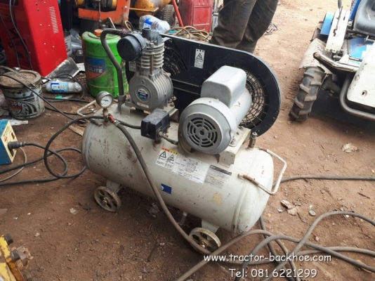 ขาย เครื่องปั้มลม ANEST IWATA ไฟ 110 โวลท์ 1 แรง ถังจุ 50 ลิตร พร้อมใช้งาน