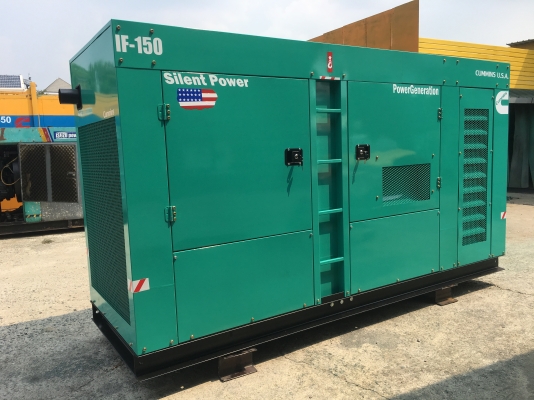 CUMMINS 150 KVA.AUTO ATS. made in USA. รับประกัน 2 ปี จัดส่งฟรี