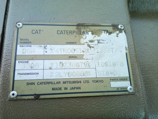 ขออนุญาตขายแทรกเตอร์D6R เก่านอกยังไม่เคยใช้งานในเมืองไทย ตีนเป็ด สภาพนางฟ้า สวยมากๆ เอดสารอินวอย ราคา 3850000บาท สนใจติดต่อช่างดำ 0853224877 0988930465 ไอดีไลน์ 0853224877ครับผม