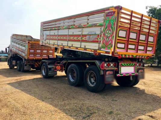 Isuzu 360 แรง ปี 53 แม่ลูกดัมพ์สหกิจ ลูก3 เพลาแท้ น้ำหนักบรรทุก 29 ตัน สภาพสวยเดิม ไม่เคยเกิดอุบัติเหตุ หัวบาง ยางเต็ม คัสซีสวย เครื่อง/เกียร์เดิม Isuzu 360 แรง ปี 53 แม่ลูกดัมพ์สหกิจ ลูก3 เพลาแท้ น้ำหนักบรรทุก 29 ตัน สภาพสวยเดิม ไม่เคยเกิดอุบัติเหตุ หัวบาง ยางเต็ม คัสซีสวย เครื่อง/เกียร์เดิม