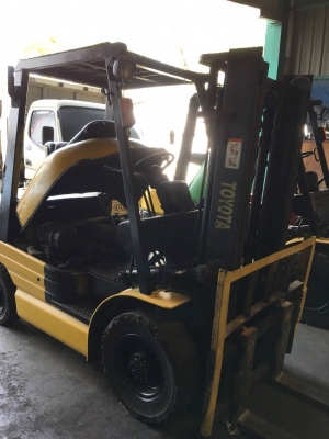 +++ ขายโฟล์คลิฟท์ TOYOTA 6FD30 ขนาด 3 ตัน เครื่องยนต์ดีเซล เสา 3 เมตร เกียร์ออโตเมติค ยางตันครับ +++ ขายโฟล์คลิฟท์ TOYOTA 6FD30 ขนาด 3 ตัน เครื่องยนต์ดีเซล เสา 3 เมตร เกียร์ออโตเมติค ยางตันครับ