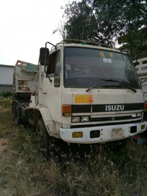 ขายหัวคัสซีISUZU 2 เพลาเครื่อง EK100 =260แรง