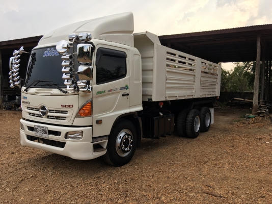 Hino 8J เครื่อง 251 แรง ปี 58 แม่เดี่ยวกระบะดัมพ์ ไมล์ 57,xxx สวยสดเดิมพร้อมใช้งานค่ะ Hino 8J เครื่อง 251 แรง ปี 58 แม่เดี่ยวกระบะดัมพ์ ไมล์ 57,xxx สวยสดเดิมพร้อมใช้งานค่ะ