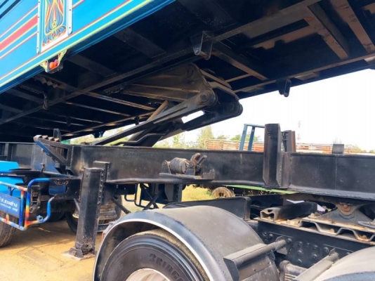 HINO Mega 320 แรง ปี 49 พร้อมหางเซมิดัมพ์ 3 เพลากระบะมิเนียมอู่ S.T ปี 52 สภาพสวยพร้อมใช้