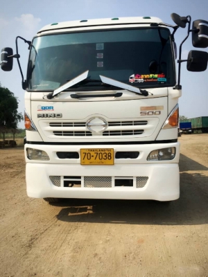 Hino mega 344 แรง ปี 52 พร้อมหางพื้นเรียบ RCK ปี 51 เครื่องดี ยาง 70\% ทะเบียนพร้อม Hino mega 344 แรง ปี 52 พร้อมหางพื้นเรียบ RCK ปี 51 เครื่องดี ยาง 70\% ทะเบียนพร้อม