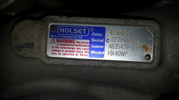 ขาย เทอร์โบ holset hx40 เก่าญี่ปุ่น 18,000 ขาย เทอร์โบ holset hx40 เก่าญี่ปุ่น 18,000