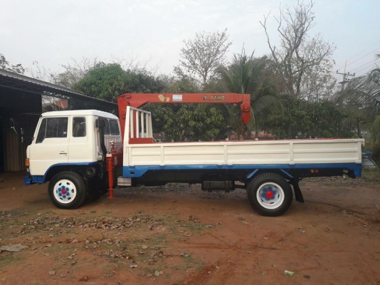 ขาย6ล้อเครนHINO 185เครน3ตัน3ปอก กระบะ5เมตร แชชซีสวยภาษีเต็ม