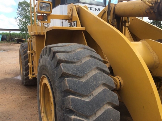 ขายรถตัก TCM870 บุ้งกี๋ใหญ่ เครื่องเดิมเอกสารเล่มทะเบียน ปั๊มแห้งยางดี ขายรถตัก TCM870 บุ้งกี๋ใหญ่ เครื่องเดิมเอกสารเล่มทะเบียน ปั๊มแห้งยางดี