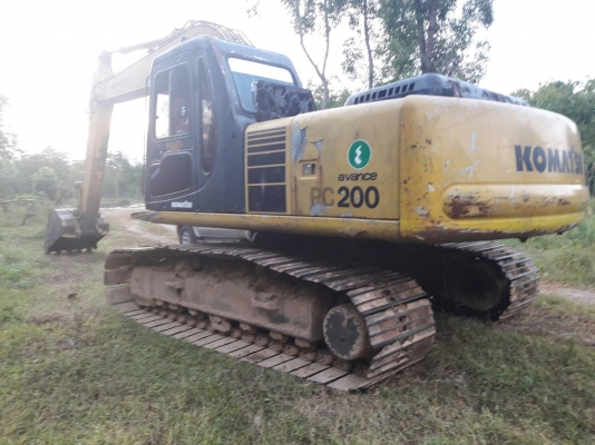 โคมัตสุ PC.200-6 ไฟฟ้าเต็มแอร์เย็นเอกสารเล่มทะเบียน รถปัตตานี