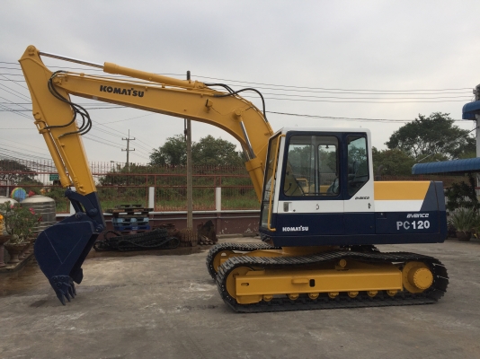 รถขุด Komatsu PC120-5 Avance มือสอง นำเข้าจากญี่ปุ่น พร้อมใช้งาน