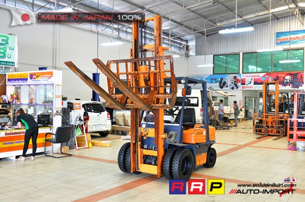 ขายรถโฟล์คลิฟท์มือสอง TOYOTA รุ่น 5FD25-55370 นำเข้าจากประเทศญี่ปุ่น 100\% ไม่เคยใช้งานในไทย ขายรถโฟล์คลิฟท์มือสอง TOYOTA รุ่น 5FD25-55370 นำเข้าจากประเทศญี่ปุ่น 100\% ไม่เคยใช้งานในไทย