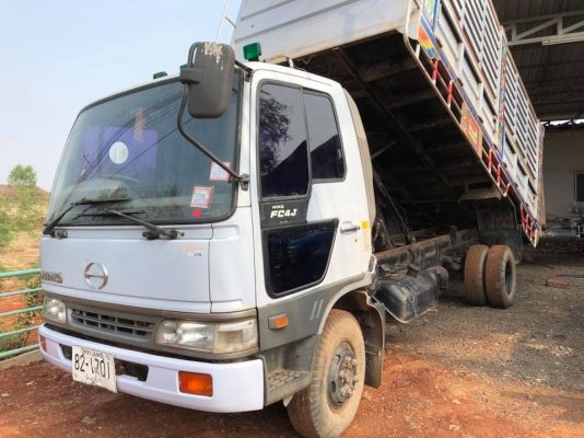 ขาย 6 ล้อ HINO FC4JHKA J05C ปี2543 รถห้างแท้ ดั้มเกษตร พื้นสวย บรรทุก ข้าวโพดมาก่อน สวยกริปทั้งคัน พ