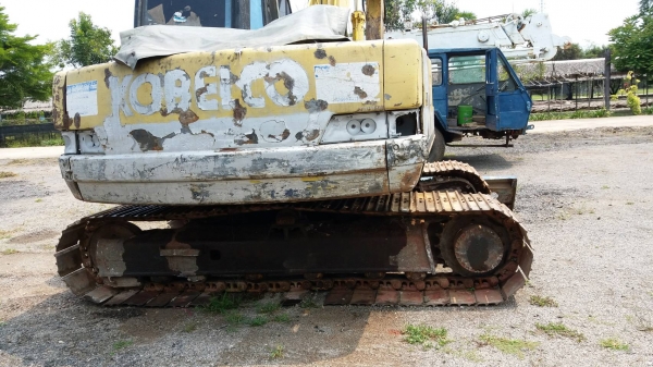 KOBELCO SK 120MACK III ไฟฟ้าตัด รถทำงานอยู๋