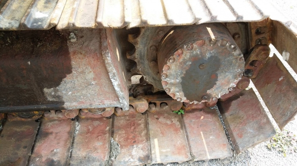 KOBELCO SK 120MACK III ไฟฟ้าตัด รถทำงานอยู๋