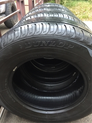 ยาง Dunlop 265 65 17 ปี16 ดอกเต็ม ไม่มีปะ เนื้อนิ่มๆ ใช้ยาว ราคาไม่แพง