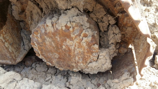 ขายรถแมคโคร KOMATSU 120-2 ลอนเลอร์7ลูก