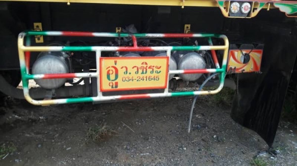 ขาย ISUZU 360 พ่วงแม่ลูก กระบะเนียมคอกเกษตรดั๊ม รถปี 56 ( มี 2 พ่วง )