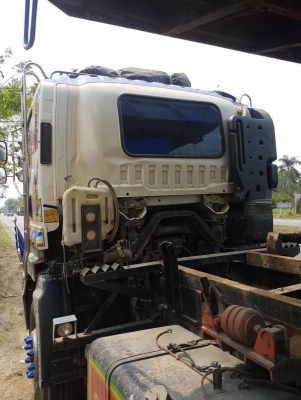 ขาย ISUZU 360 พ่วงแม่ลูก กระบะเนียมคอกเกษตรดั๊ม รถปี 56 ( มี 2 พ่วง )