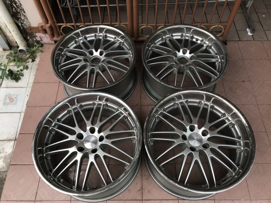 ล้อเเท้ BREYTON ขอบ20หน้า9ครึ่งออฟ17หลัง10ครึ่งออฟ26สีเดิมๆยุ่น5รู120